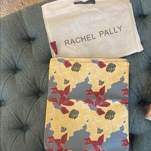 Rachel Pally Yellow and Red Floral clutch
